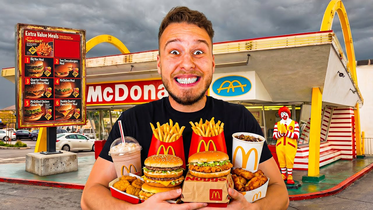 Cumpăr Tot Meniul La Primul McDonalds Din Lume !