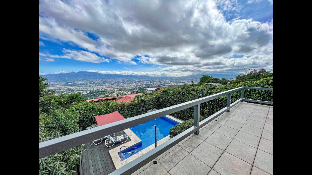 SOLD-Casa Galaxy Escazu home for sale, mountain side, Costa Rica real estate