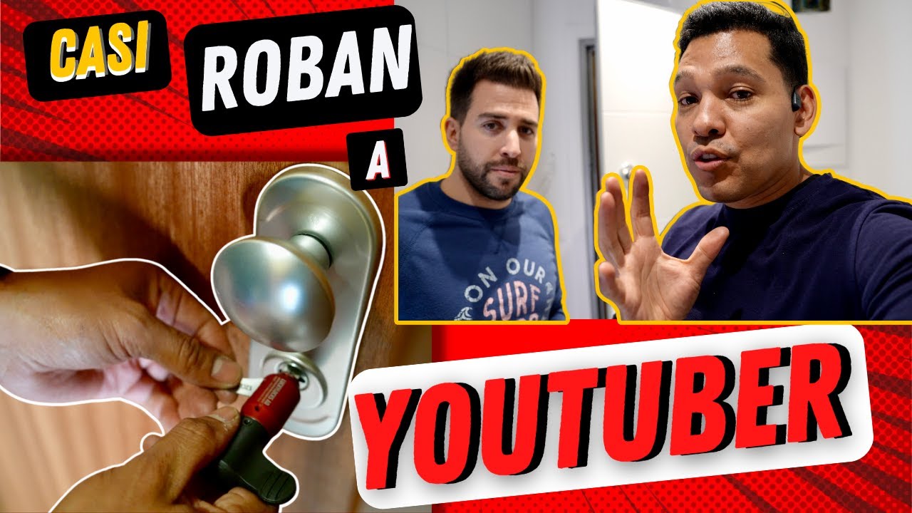 Topolino abre puerta acorazada de YouTuber. (LOISAN CERRAJEROS)