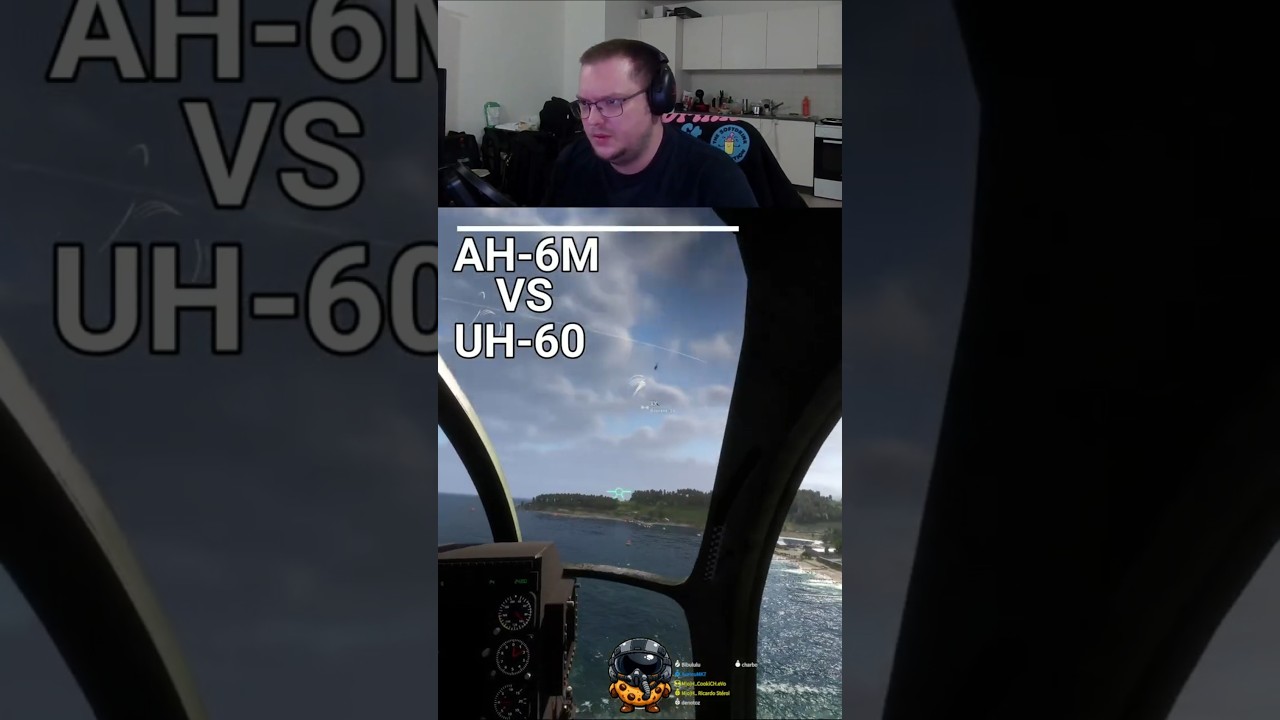AH-6M VS UH-60 #armareforger #gaming #militarysimulation #milsim #warzone #fps #clips #shorts