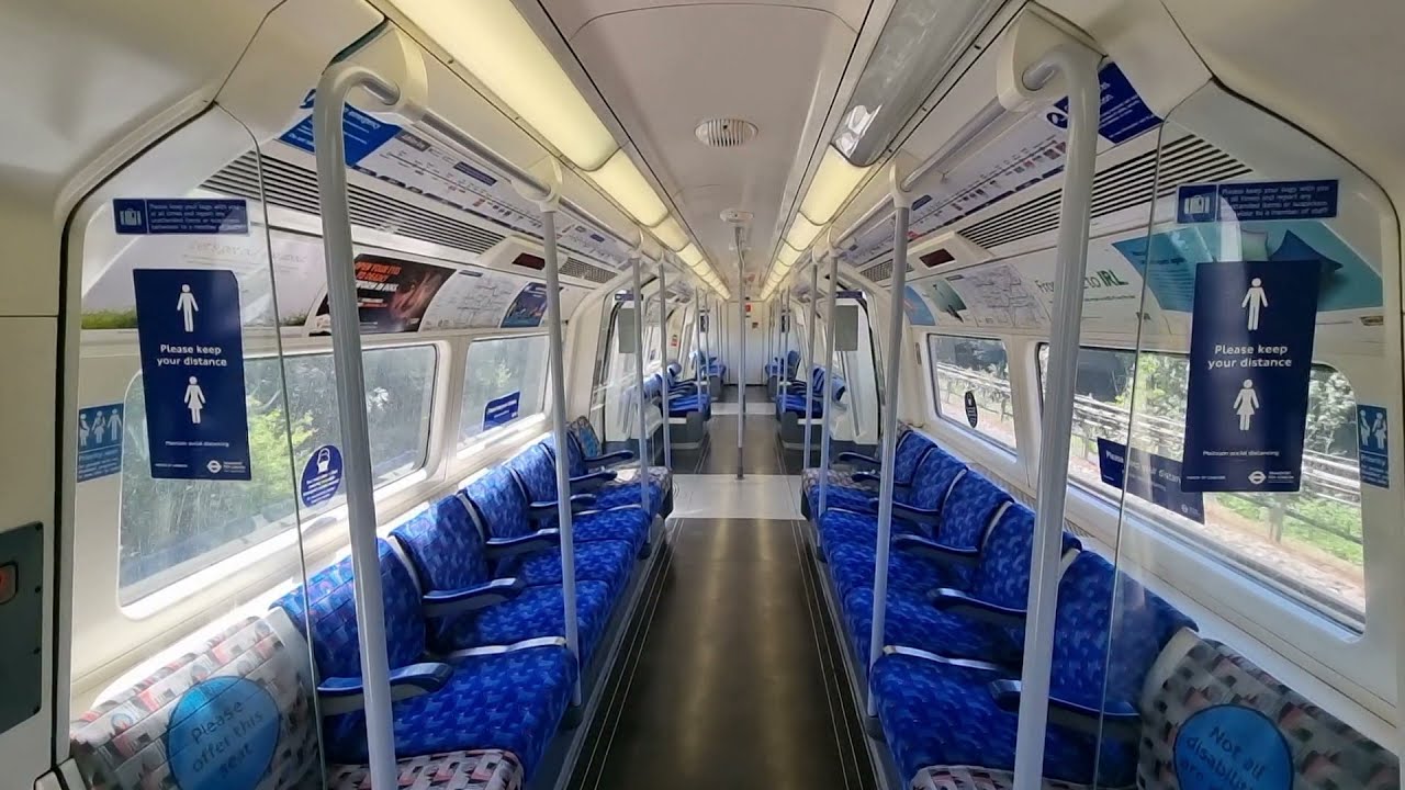 Ride on The Jubilee Line 1996TS. Stanmore to Wembley Park.