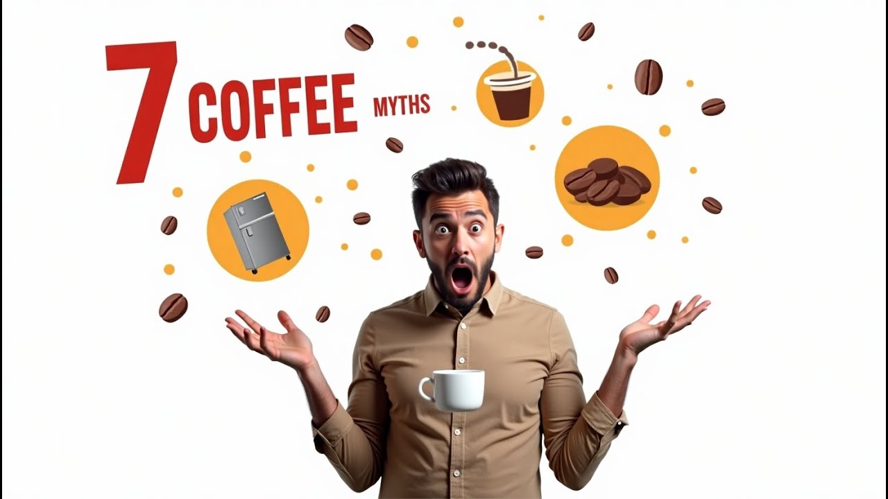 7 Coffee Myths Busted in 3 Minutes! ☕ Stop Believing These Lies