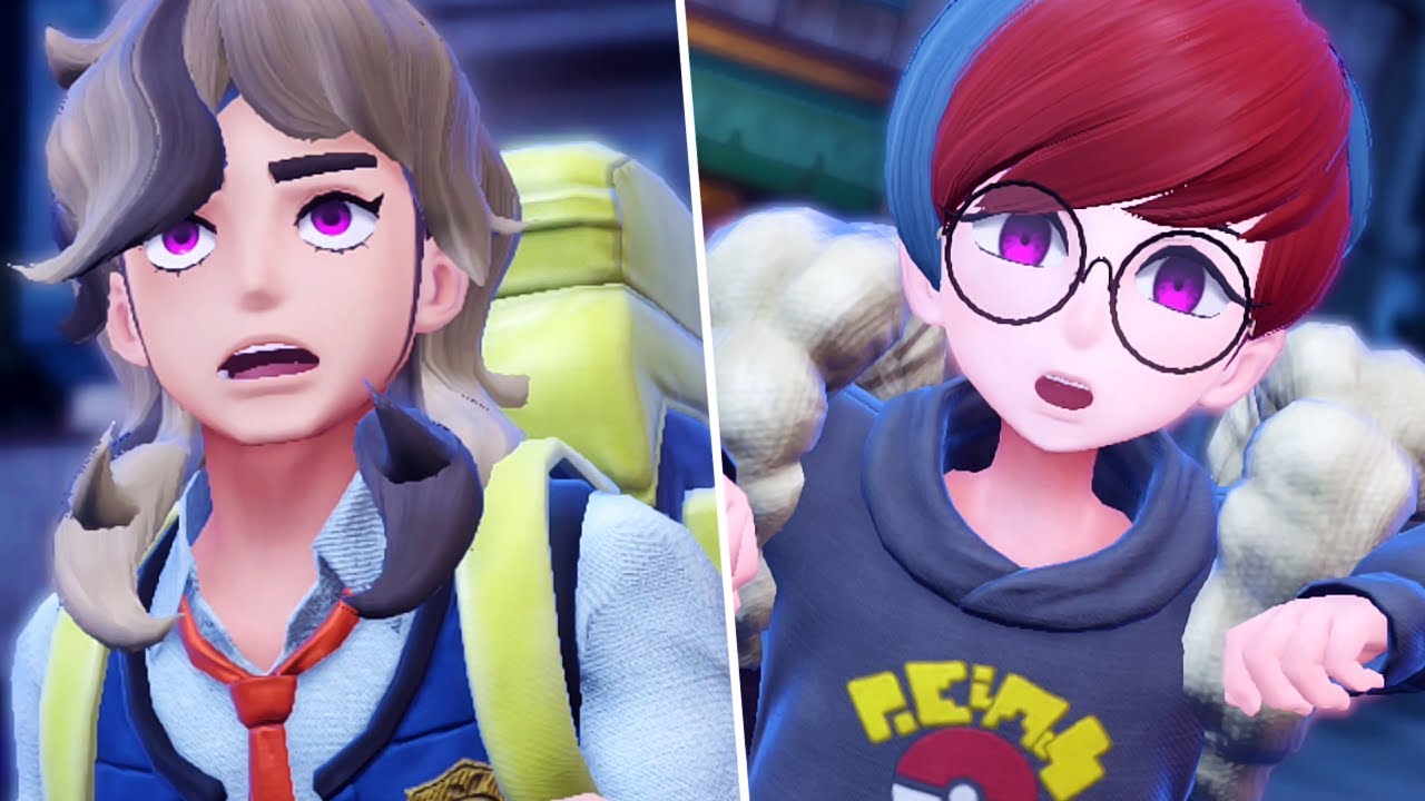Pokémon Scarlet & Violet: DLC Epilogue - Puppets Arven and Penny Battle (HQ)