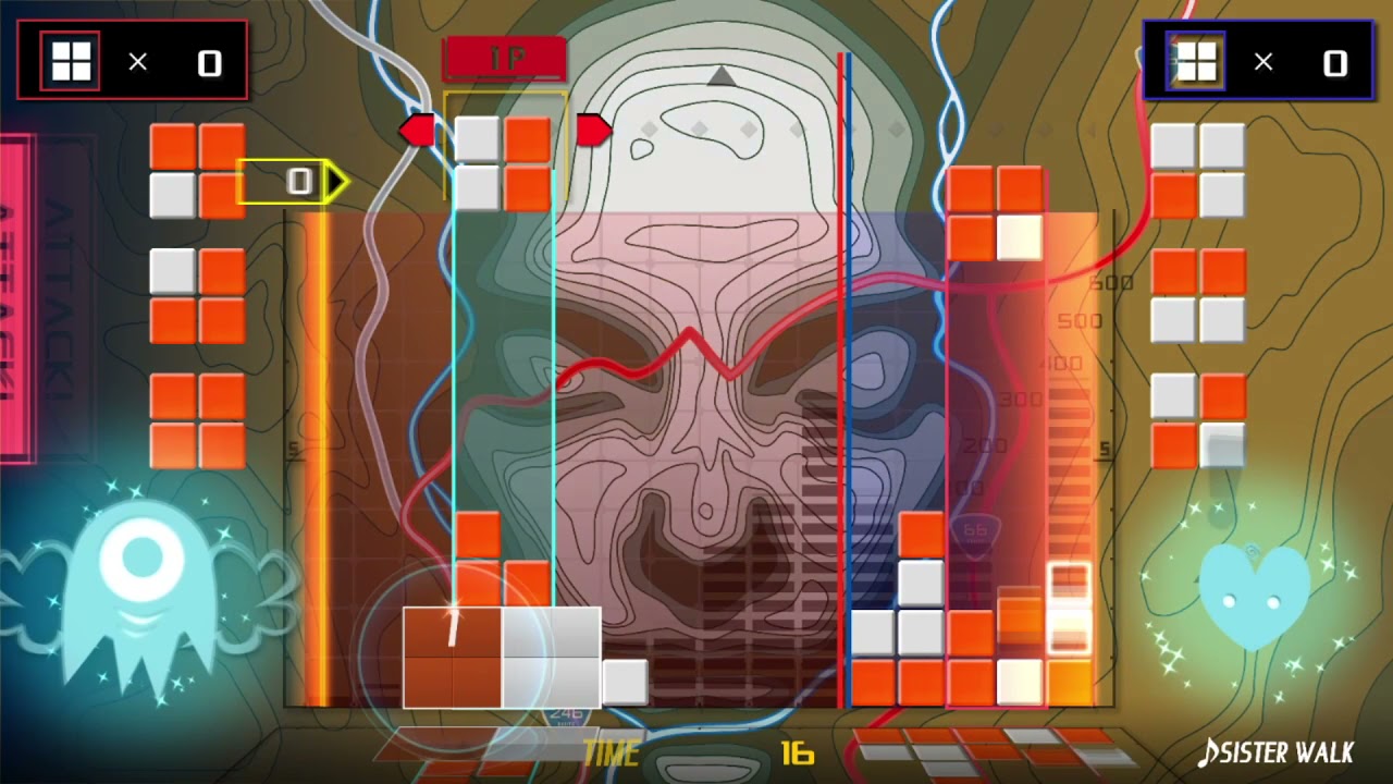 LUMINES REMASTERED - 2P VS (All Skins)
