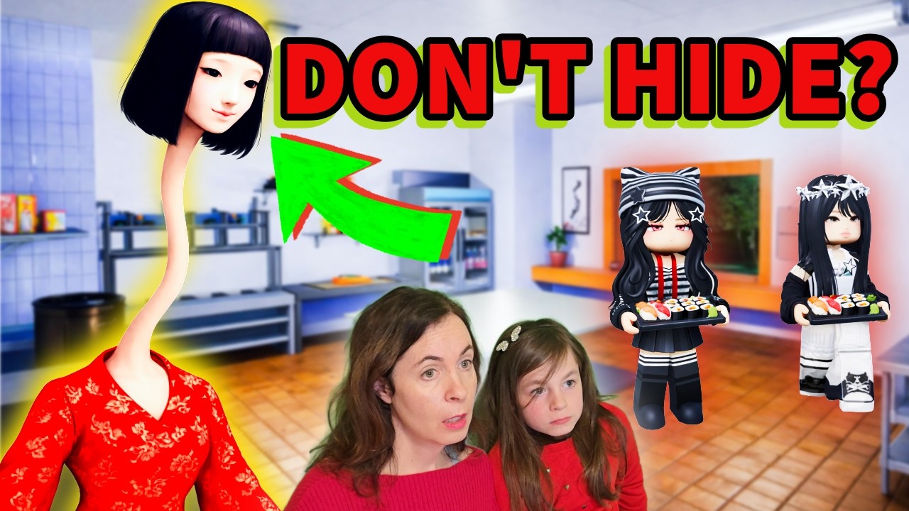 СКРЫТЬСЯ 😨 Что-то здесь не так | Придорожные суши Roblox Horror