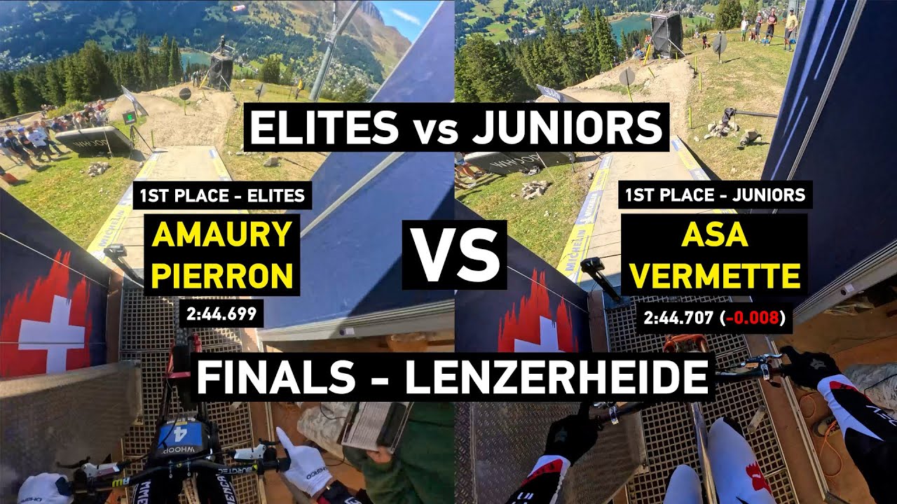 GoPro: He Nearly Beat the Elite Times! Asa Vermette from Jr Division vs Amaury Pierron from Elites