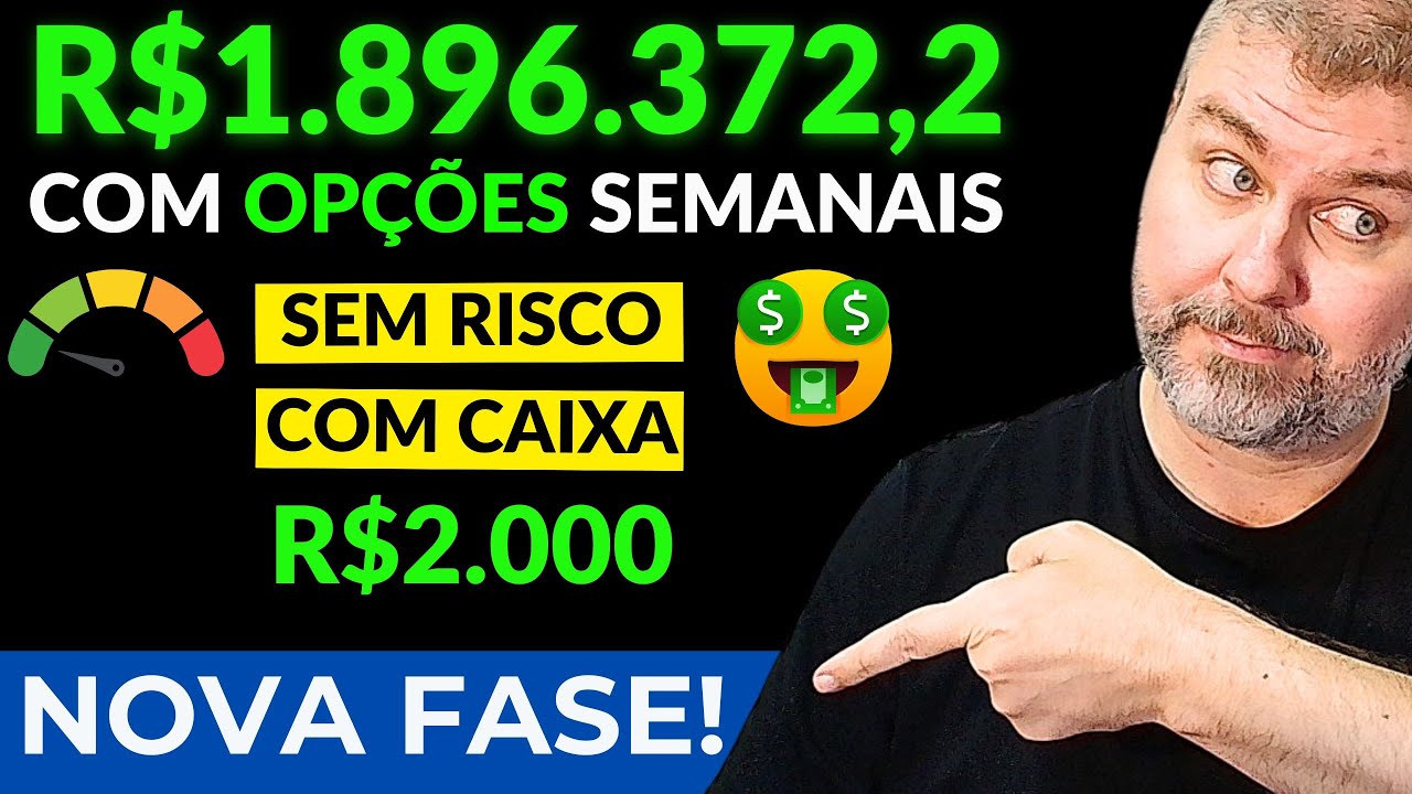 JEITO CERTO de buscar 1 MILHÃO com OPÇÕES SEMANAIS em BOVA11! O segredo está na Gestão do Risco!