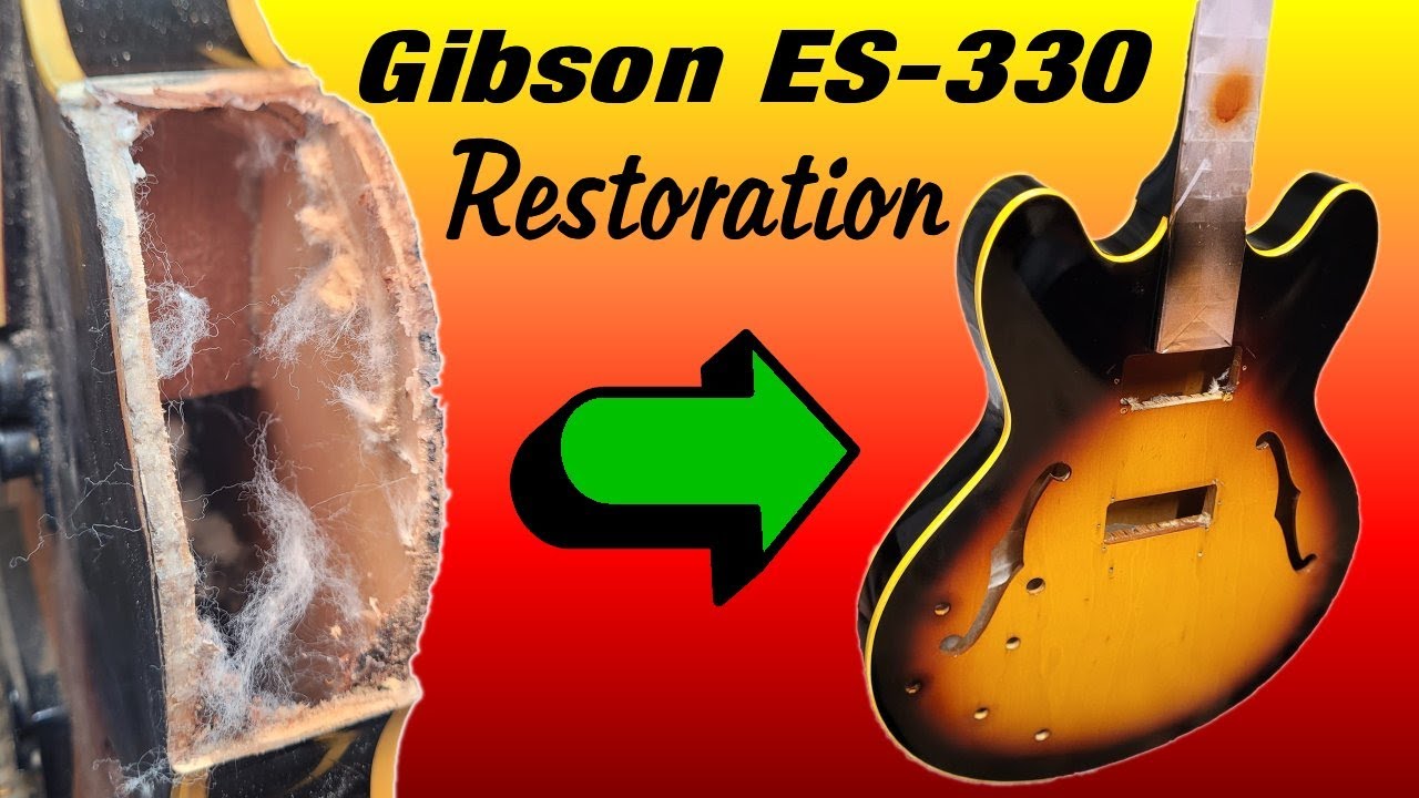 Gibson ES-330 cutaway restoration