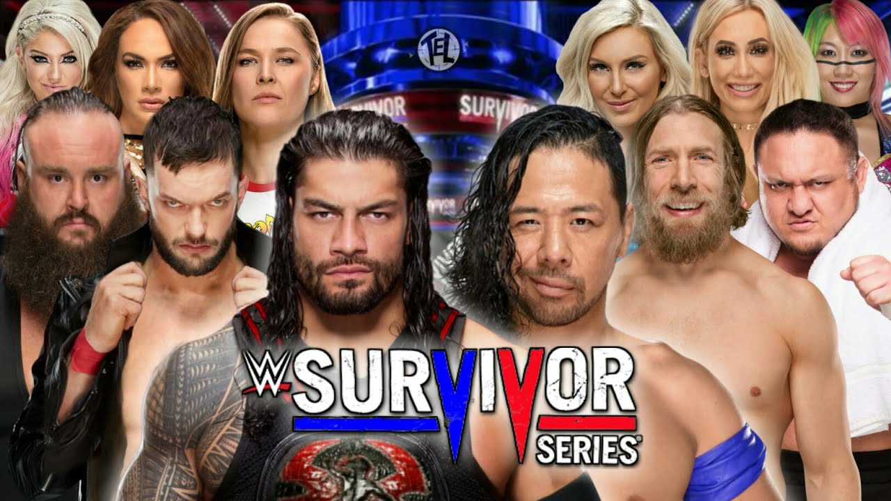 WWE Survivor Series 2018 Match Card