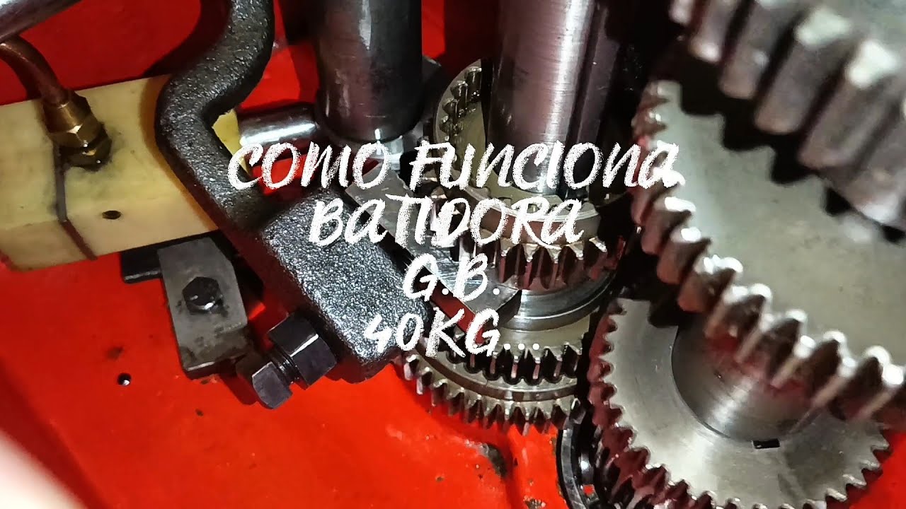 Batidora..G.B....ENGRANES   CON 4 VELOCIDADES....