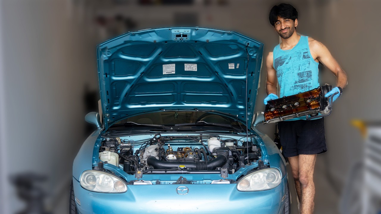 my first time opening an engine!