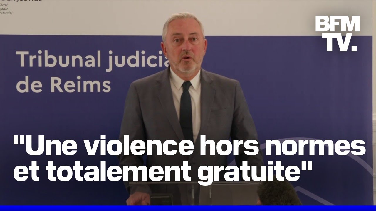 Agression de policiers à Reims: la conférence du procureur de la République en intégralité