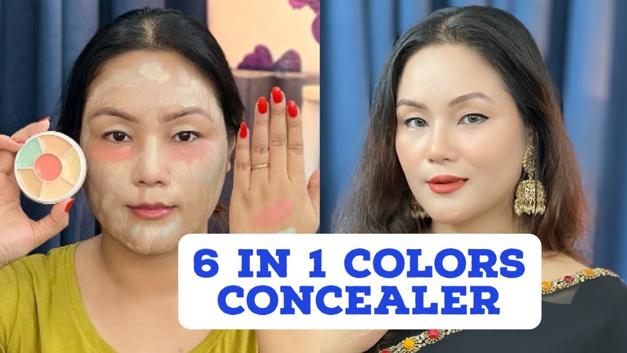 Beauty Glazed soft phantom 6 color concealer palette | একটি কনসিলারের সাহায্যে কয়েকটি মেকআপ লুক