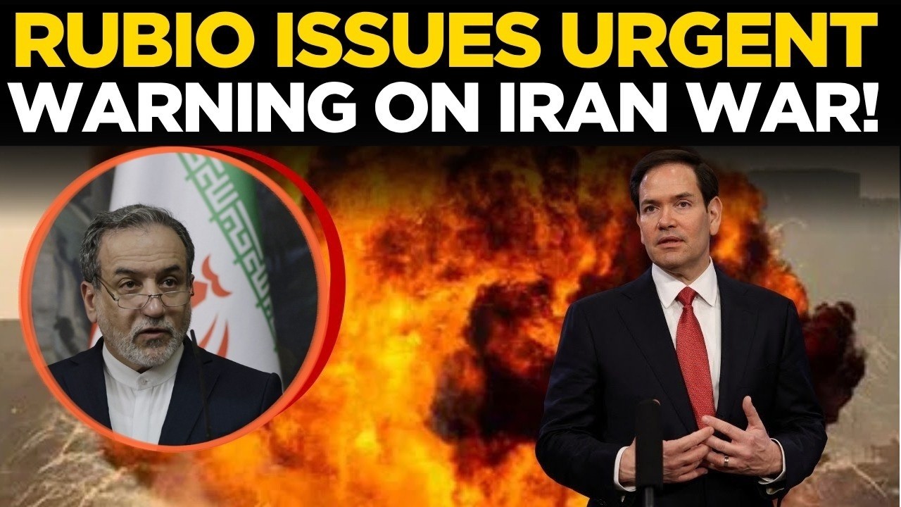 Marco Rubio LIVE: Big Statement On US-Iran War Situation | Iran Fm | Trump | US News LIVE