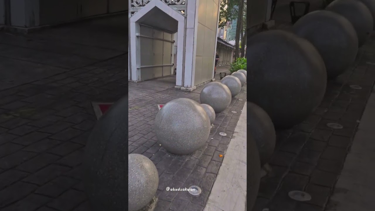 Jalan pagi dari Chowkit ke Kampung Baru Kuala Lumpur.