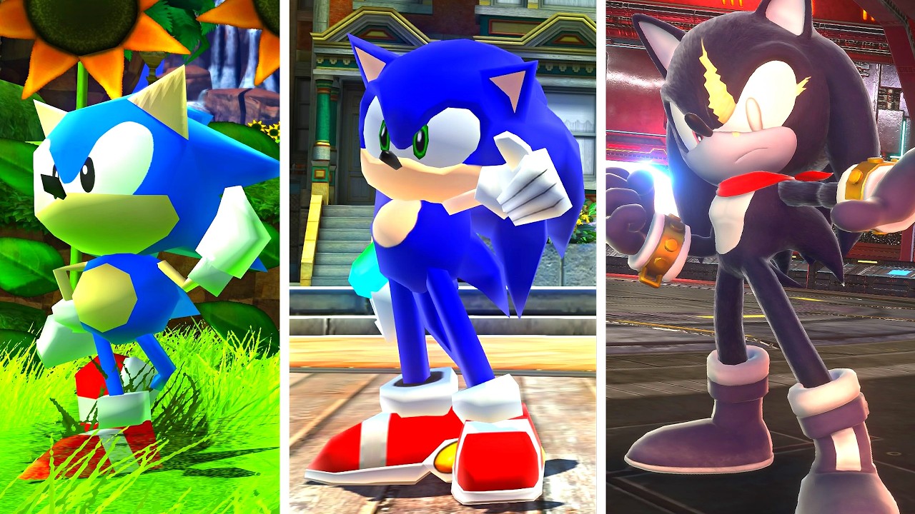 Sonic X Shadow Generations - All New Sonic & Shadow Skins