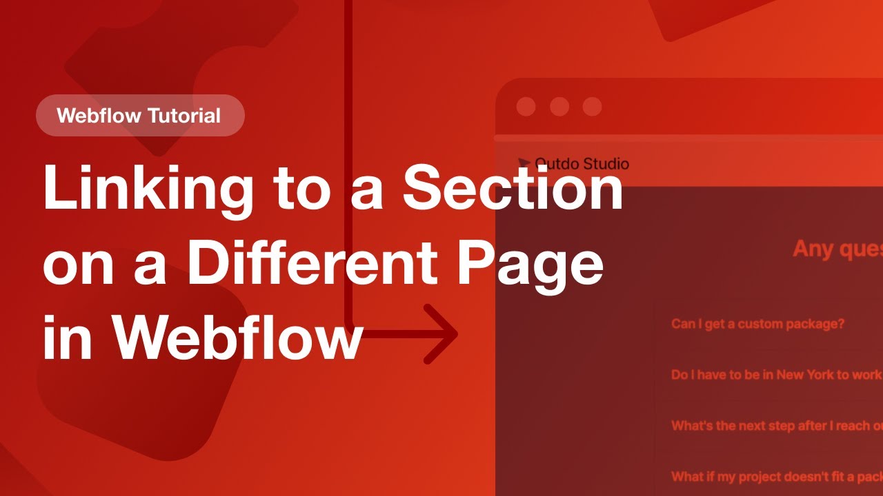 Ссылка на раздел на другой странице в Webflow