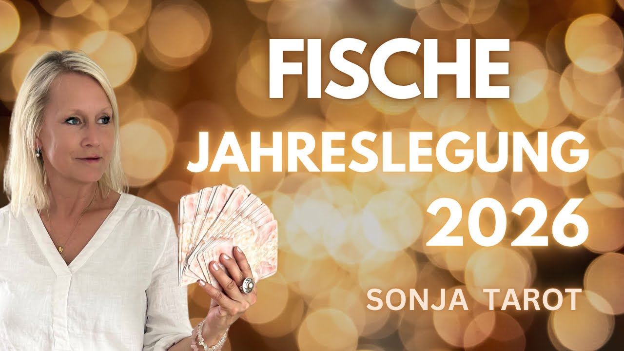 FISCHE JAHRESLEGUNG  2026 || Tarot - Legung 