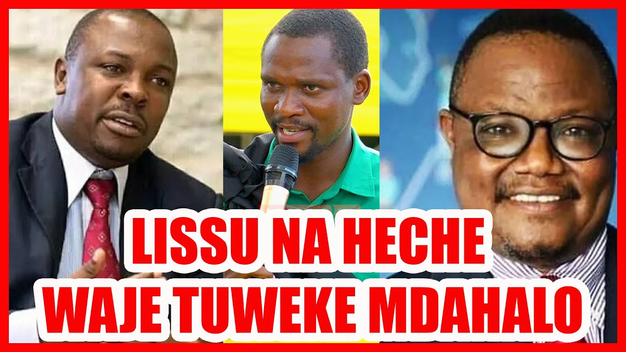 KENANI ATAKA MPAMBANO LIVE NA CHADEMA, LISSU NA HECHE WAJE HAPA,HAWANA HOJA, WAJE TUWEKE MDAHALO
