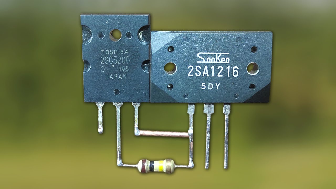 How To Make Powerful Amplifier Circuit Using (2SA1216+2SC5200) || JLCPCB