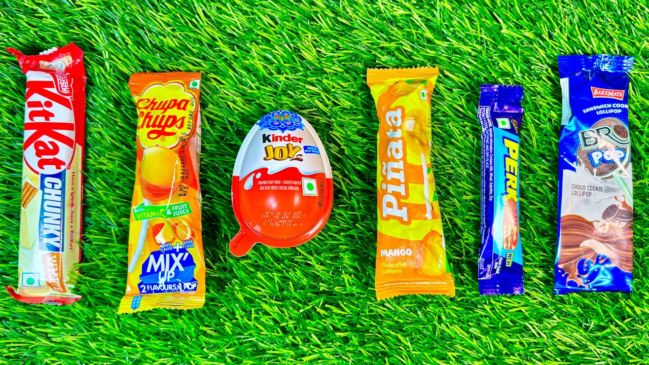 ASMR Most Popular Candies 🍭🍫 | Colorful Rainbow Lollipops & Chocolate Unwrapping | Satisfying Sounds