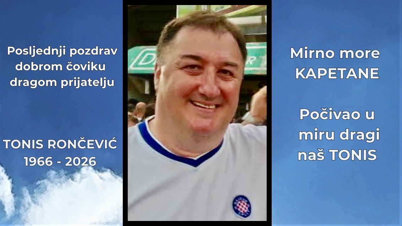 Za Tonisa - Tonis Rončević 1965-2026