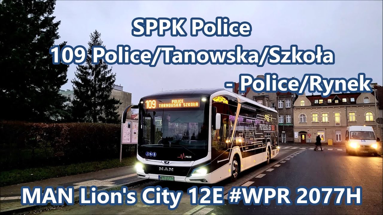 SPPK Police - linia 109, MAN NL367 Lion's City 12E 
