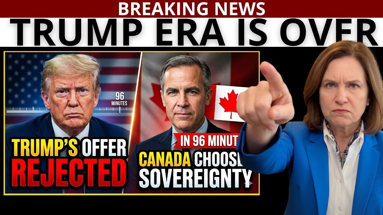 BREAKING: Canada Rejects Trump’s Offer in 96 Minutes — Sovereignty Prevails