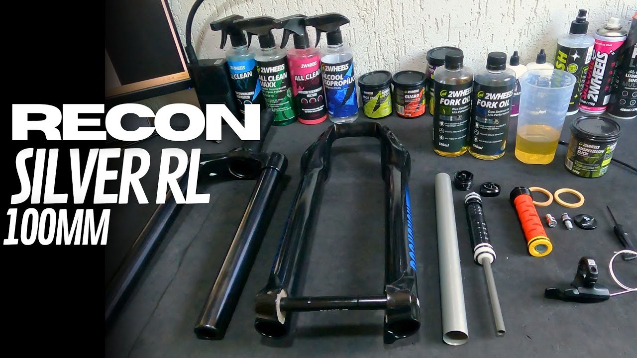 REVISÃO DA ROCKSHOX RECON SILVER RL100MM BOOST 