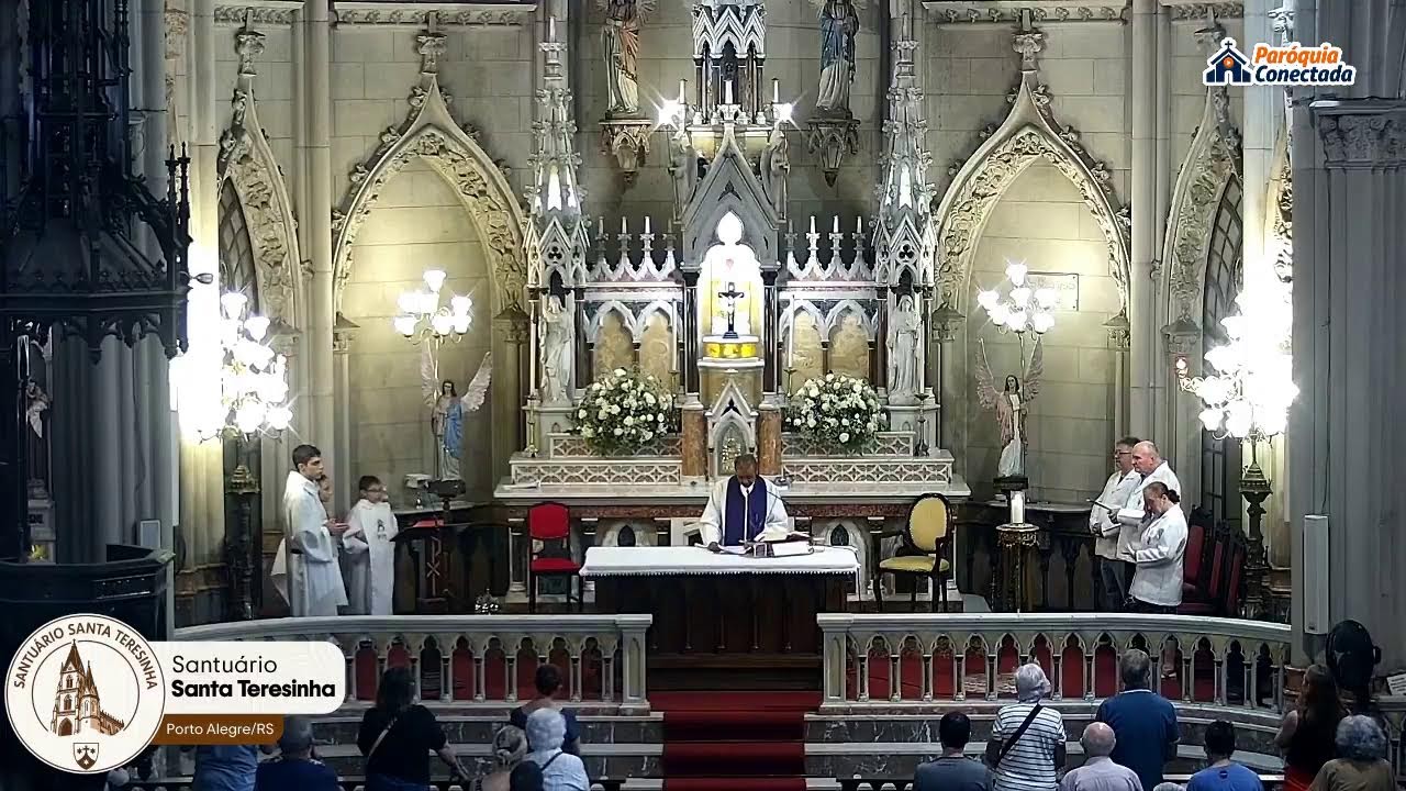 Santa Missa das 18h. Reze conosco!