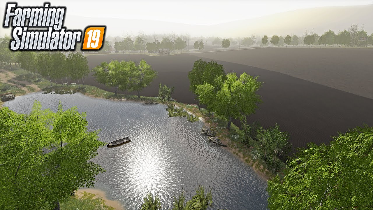 Making A Massive Field Beside The Pond! | Bucks County   Farming Simulator 19