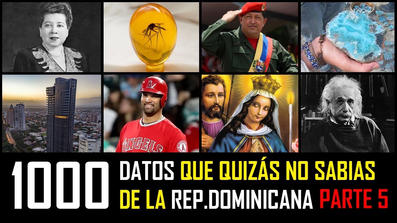 1000 Datos que Quizás no Sabias de la República Dominicana │Parte 5│| Especial 100K suscriptores |