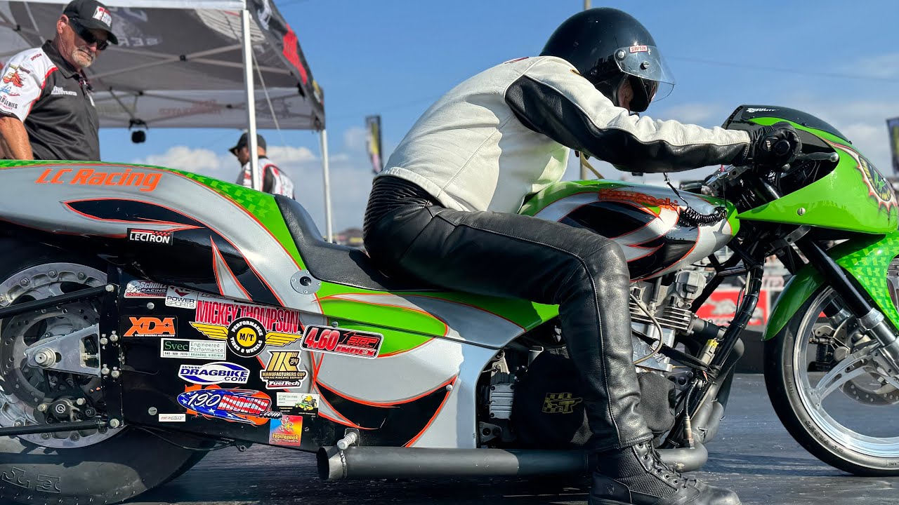Snowbird Outlaw Nationals 4.60 выбывание мотоциклистов