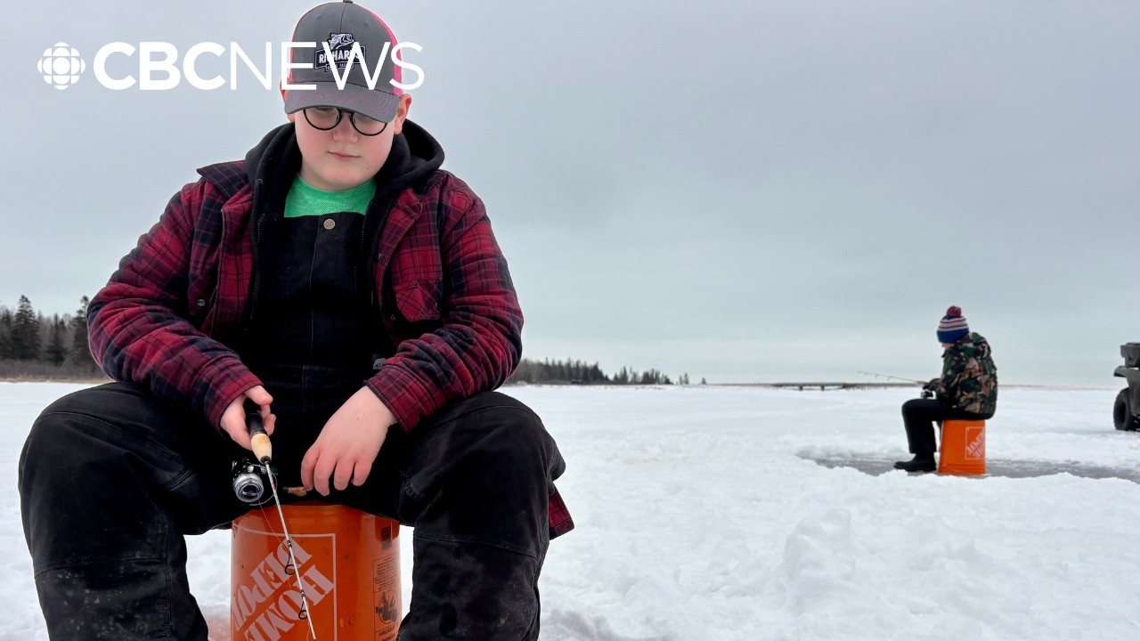 What's it like to go ice fishing on P.E.I.? These kids found out
