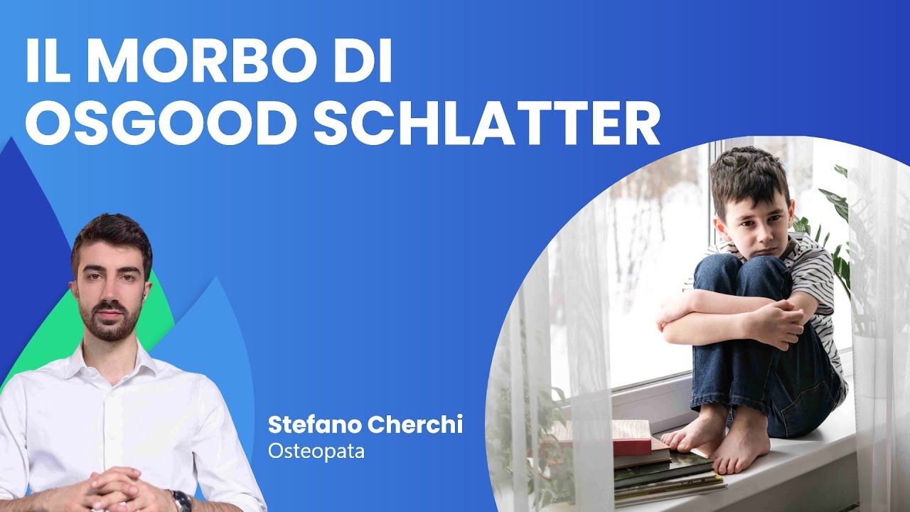 MORBO di Osgood schlatter: MALATTIE della CRESCITA