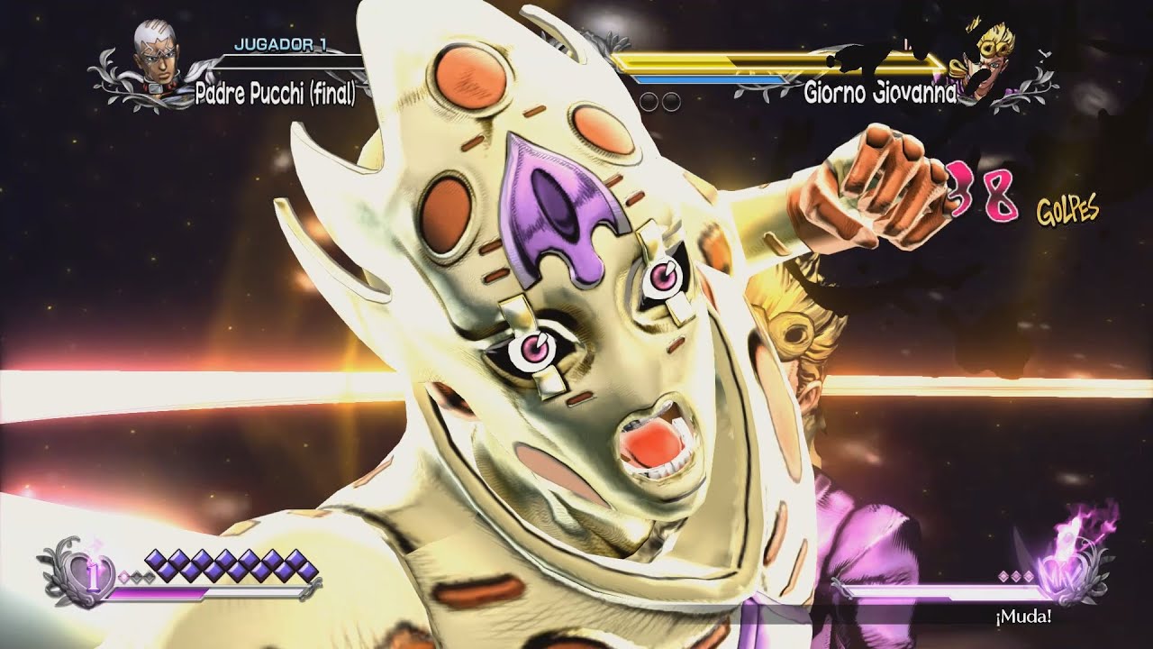 Made in Heaven vs Gold Experience Requiem DLC Gameplay - Jojo's Bizarre Adventure All star Battle R