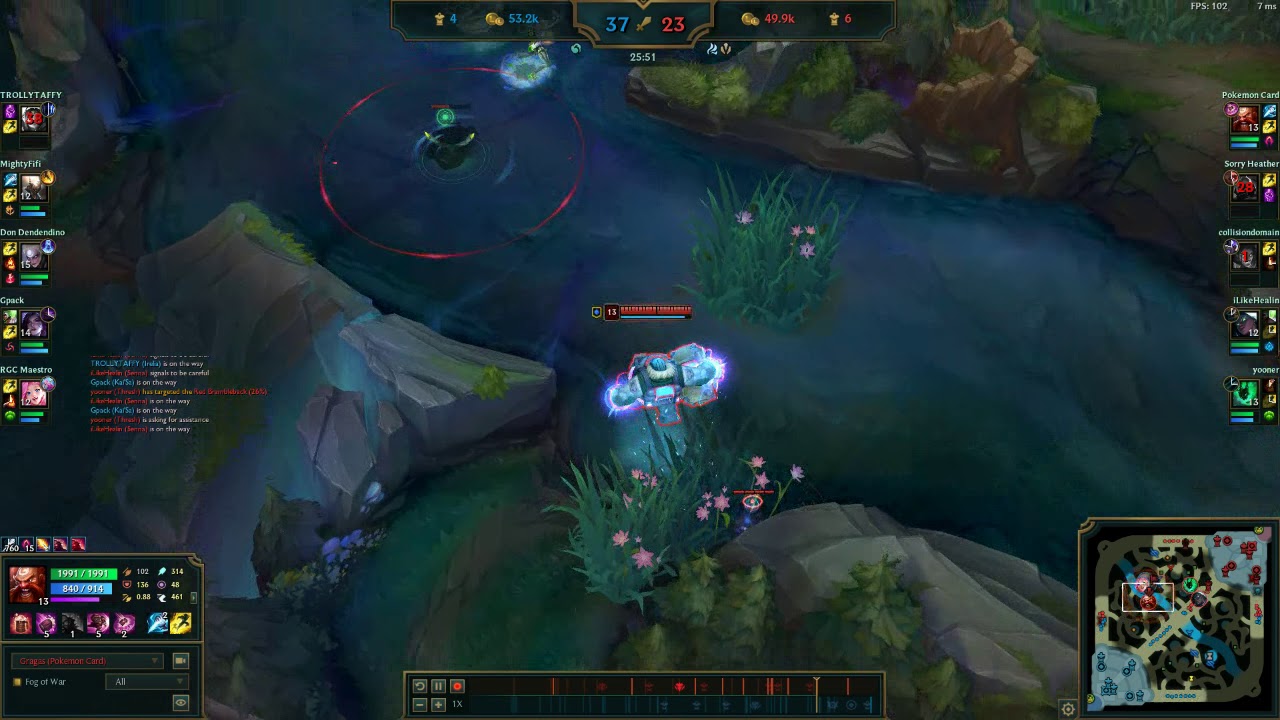 Gragas One Shot Combo