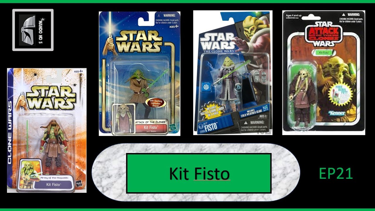 STAR WARS KIT FISTO JEDI REVIEW AND COMPARISON - MANDO’s BEST EPISODE 21