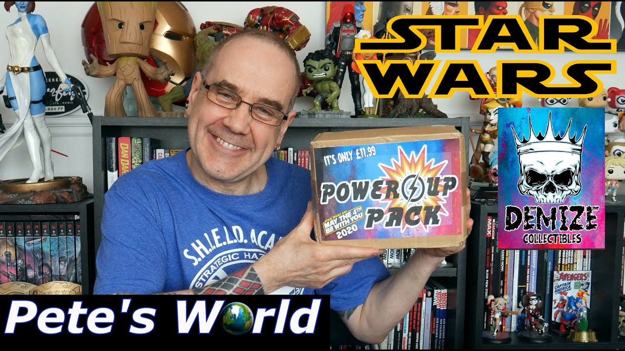 BETTER THAN LOOT CRATE? - Demize collectables Power Up pack!