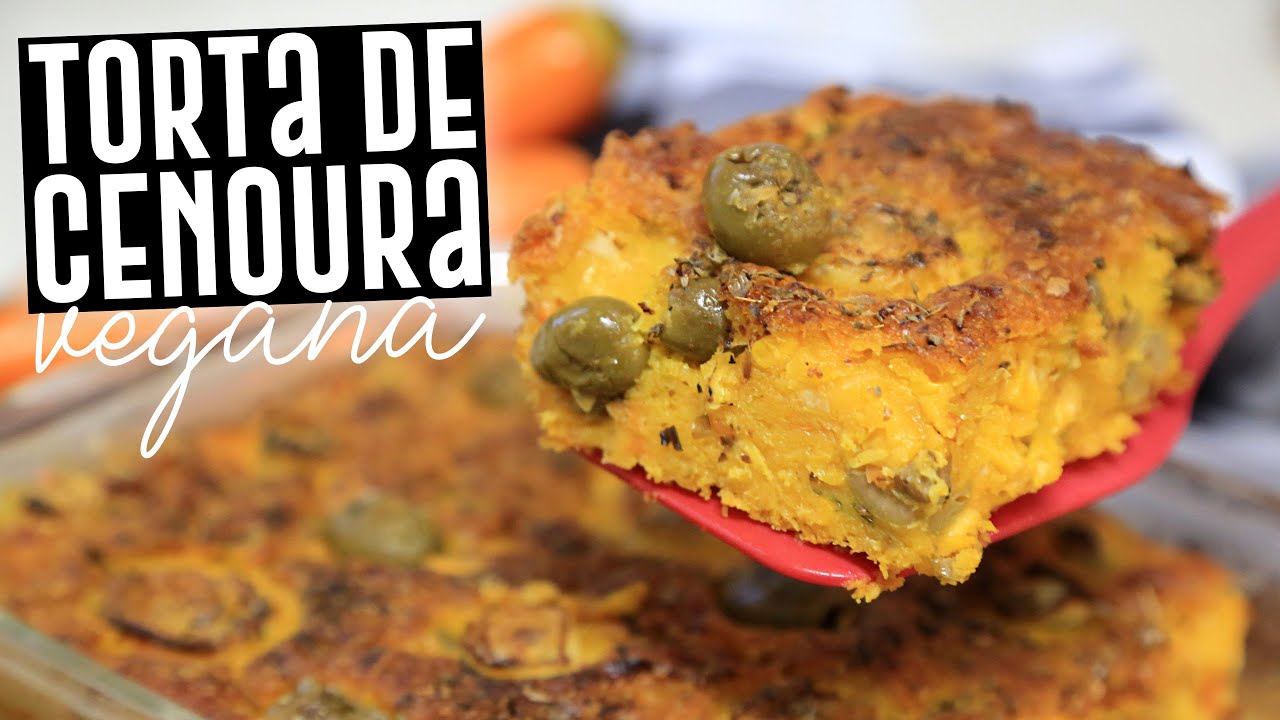 TORTA SALGADA DE CENOURA | MUITO FÁCIL E DELICIOSA | TNM Vegg