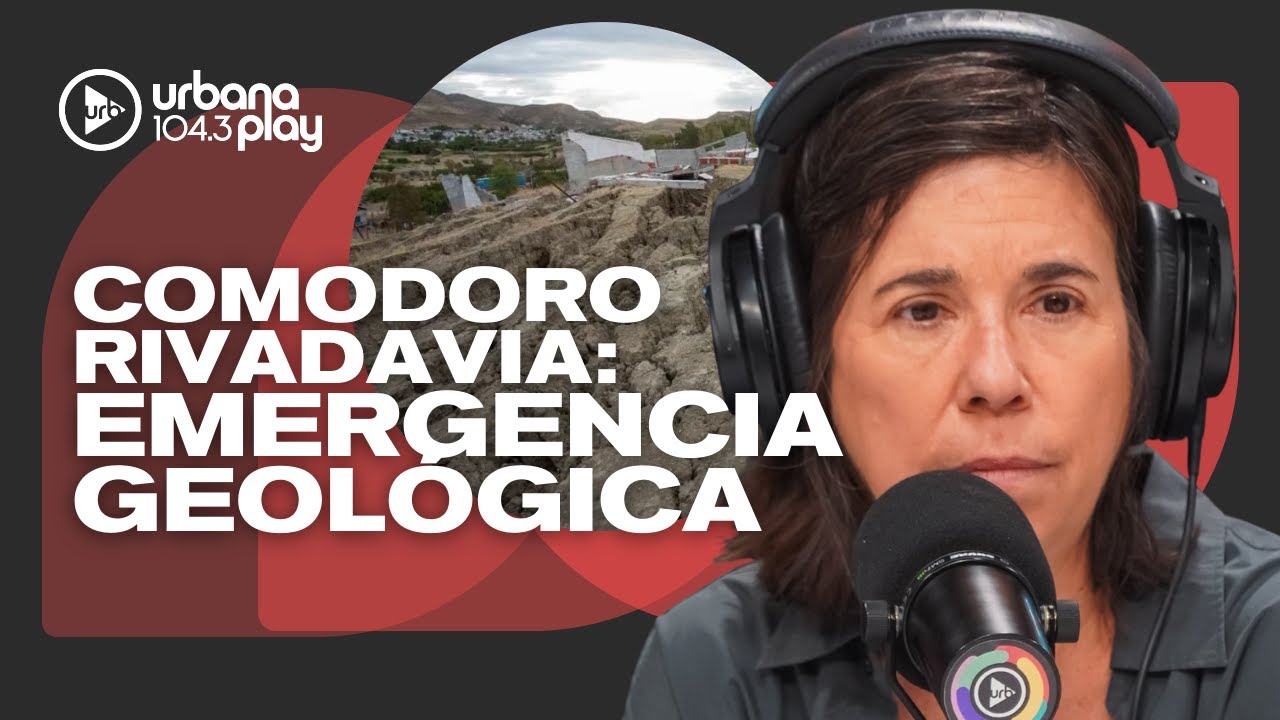 EMERGENCIA GEOLÓGICA en COMODORO RIVADAVIA tras el deslizamiento de un cerro #DeAcáEnMás