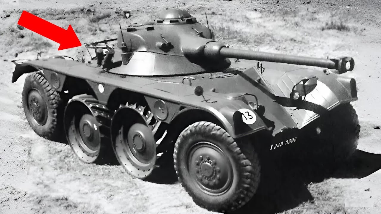 Der verr&uuml;ckteste Sp&auml;hpanzer Frankreichs &ndash; warum der Panhard EBR allen Regeln widersprach