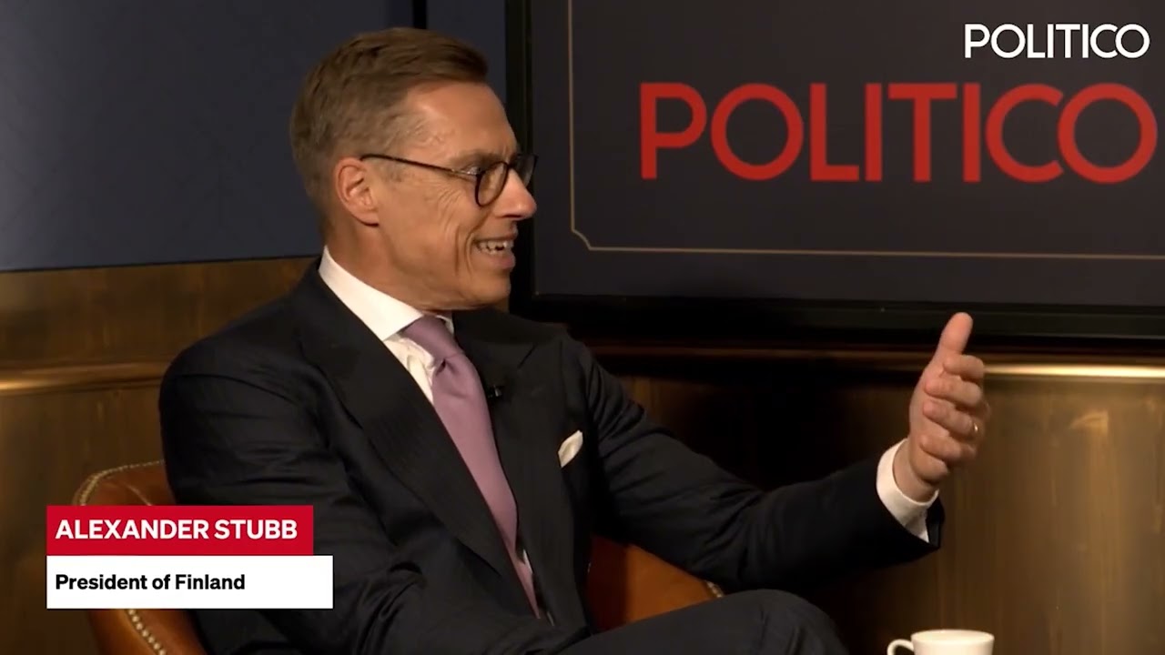 Finnish President Stubb talks EU security without the US and more | POLITICO