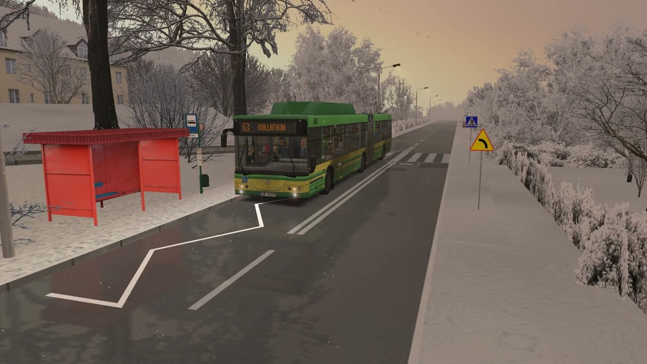 OMSI 2 | Projekt Szczecin (modded) | Line 63 Skolwin -  Kołłątaja