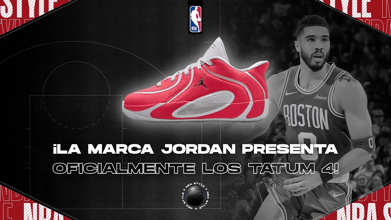 ¡Las impresionantes Jordan Tatum 4!