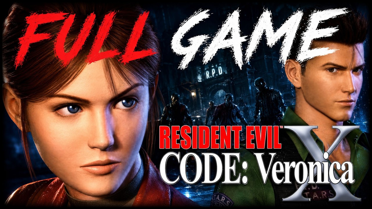 Resident Evil Code: Veronica X FULL GAME Longplay (PS3, PS4)