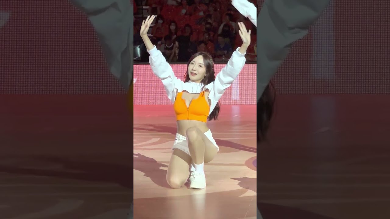 沛沛 桃園璞園領航猿 Pilots crew 2023/05/26 季後賽 Opening Lisa #money + BlackPink #howyoulikethat