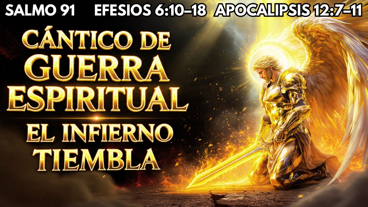 🔥 ¡TIEMBLA EL INFIERNO! La Armadura de Dios y la Sangre del Cordero — Cántico de Guerra Espiritual