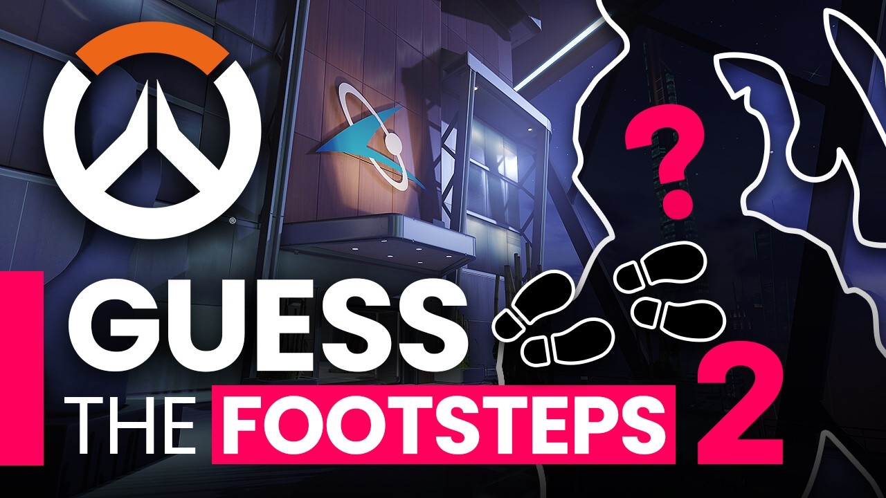 Overwatch 2 Quiz - FOOTSTEP SOUNDS Part 2 (Easy to Impossible)