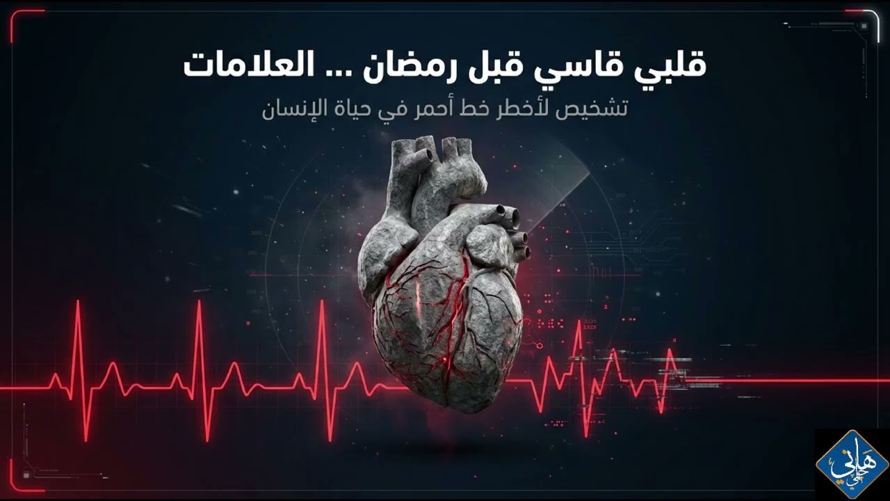 قلبي قاسي قبل رمضان ج1 (10 علامات تدل على هذا الخطر ) واستبيان لتشخيص حالتك ... مقطع لا يفوتك